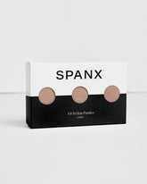 SPANXsmoothâ„¢ Fit-To-You Thong 3-Pack Box | Cafe Au Lait
